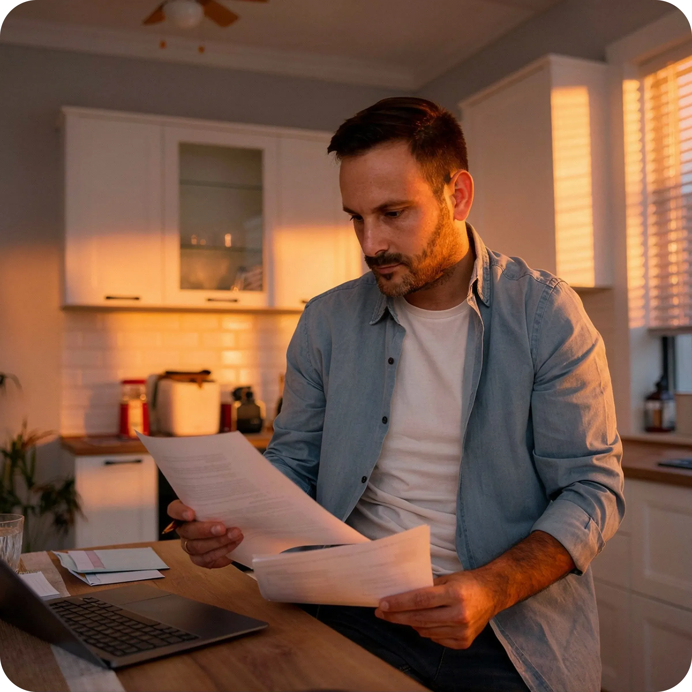A property landlord using the address for an occasional lease agreement to secure their rental.